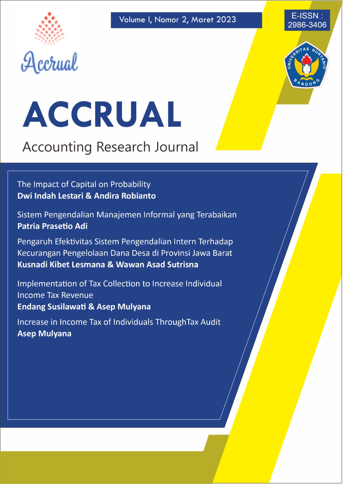 Accounting Research Journal (Accrual)